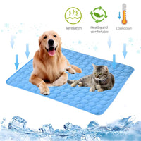 chilling silk mat for pets - keep them from overheating PupChill