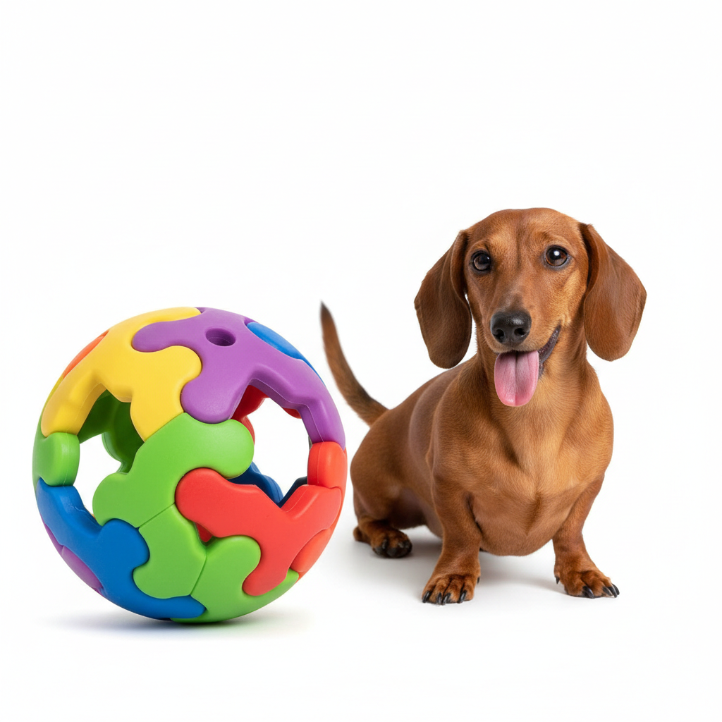 Pet Chew Toy with Food Dispenser