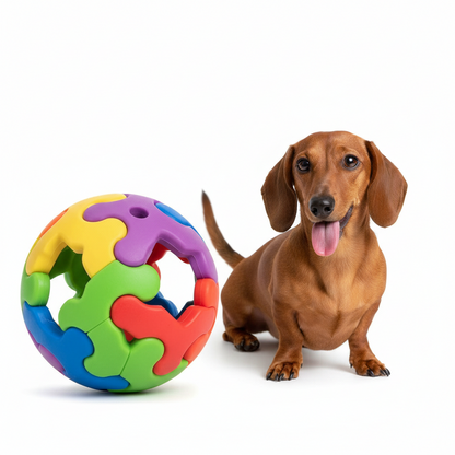 Pet Chew Toy with Food Dispenser